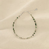925 Silver Women's Bracelet with Crystal Gemstone