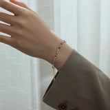 925 Silver Women's Bracelet with Crystal Gemstone