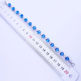 925 Silver Heart Shaped Zircon Women's Bracelet