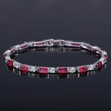 925 Silver Zircon Bracelet for Wedding Party