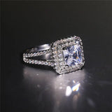 Cubic Zirconia Engagement Ring Bling Jewelry