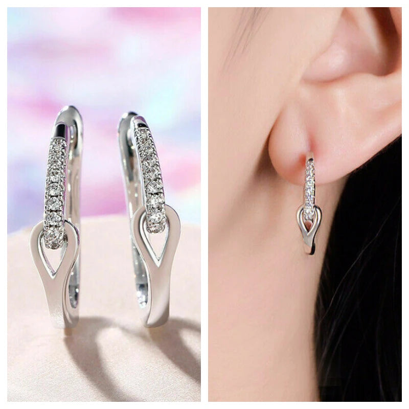 Stylish Hoop Earrings for Women - Wedding Party Jewelry