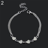 Luminous Anklet Bracelet Women Love/Star/Flower Charm Ankle Chain