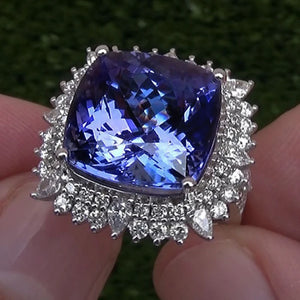 CZ Ring Women for Wedding Evening Party Lady's Ring Birthday Gift