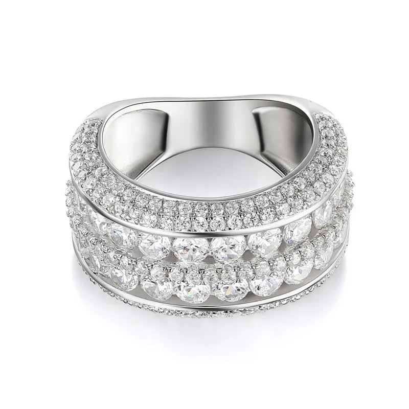 CZ Eternity Wedding Ring for Women