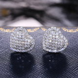 Romantic Heart Stud Earrings - Timeless Jewelry