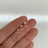Dainty Small Flower Stud Earrings Women Small Fresh Style Delicate Girl Earrings