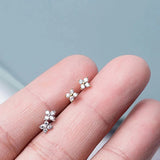Dainty Small Flower Stud Earrings Women Small Fresh Style Delicate Girl Earrings