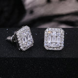 Delicate Cubic Zircon Stud Earrings for Women