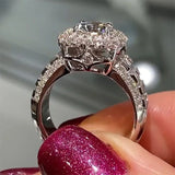 Elegant Wedding Bands Jewelry for Women - Party Anniversary Ring