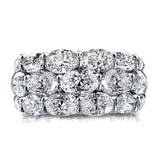 Elegant Eternity Promise Ring with Crystals