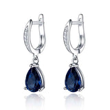 Water Drop CZ Drop Earrings for Women Evening Party Classic Jewelry