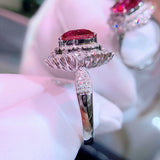 Women's Paved Cubic Zirconia Bridal Wedding Ring