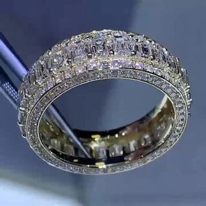 Micro Paved CZ Wedding Bands Rings for Women