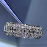 Micro Paved CZ Wedding Bands Rings for Women