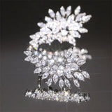 Dazzling CZ Stone Stud Earrings for Women
