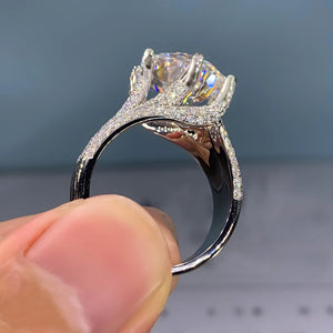 6 Claws CZ Ring for Women Engagement Wedding Jewelry