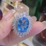 CZ Bridal Ring Wedding Party Gift Jewelry