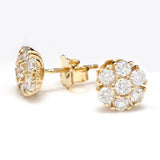Dainty Cubic Zirconia Stud Earrings Classic Jewelry