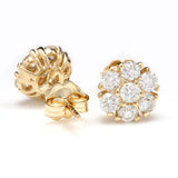 Dainty Cubic Zirconia Stud Earrings Classic Jewelry
