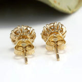Dainty Cubic Zirconia Stud Earrings Classic Jewelry