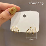 Claw Stud Earrings CZ Stone Women's Ear Piercing Jewelry