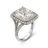 Cubic Zirconia Stone Ring for Engagement Wedding Party