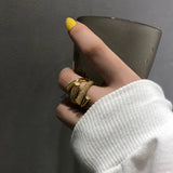 Hyperbole Shape Female Finger-ring Jewelry