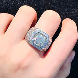 Cubic Zirconia Inlaid Women's Wedding Ring