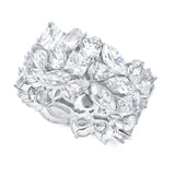 Wedding Promise Rings for Women CZ Engagement Jewelry