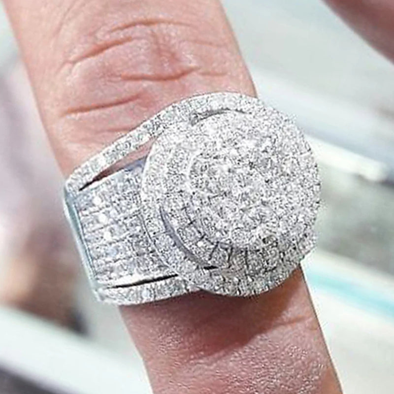CZ Wedding Rings for Women Engagement Jewelry