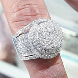 CZ Wedding Rings for Women Engagement Jewelry