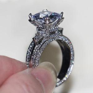 Women's Bling Cubic Zirconia Engagement Ring