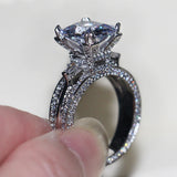 Women's Bling Cubic Zirconia Engagement Ring