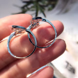 Personality Leaf Adjustable Rings with Bling Cubic Zirconia Wedding Rings