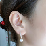 Timeless Style Women's Dangle Earrings Rose Ear Piercing Drop Earrings