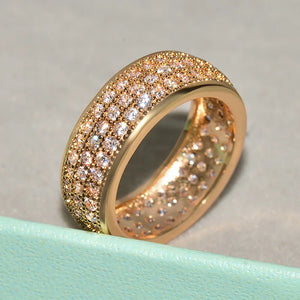 Promise Rings Women Bling Bling Finger Accessory for Party Daily Wear Rings