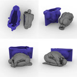 Human Body Silicone Mold for DIY Craft