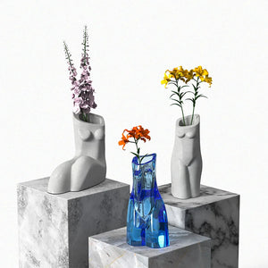 Human Body Vase Silicone Mold DIY Resin Mold
