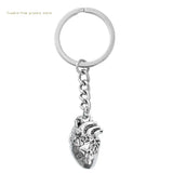 Human Brain Keychain 3D Organs Pendant for KEY Holder Psychologist