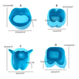 Lips Shape Ashtray Silicone Mold for Epoxy Resin Casting