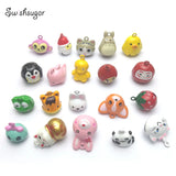 100 Cartoon Copper Bell Charms for DIY Crafts
