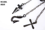 Hunter X Hunter Kurapika Five Darts Finger Ring Hand Chain Cosplay Prop