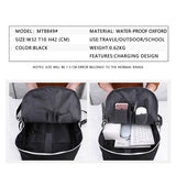 Hunter X Hunter School Backpack Season Oxford Cloth USB Charging Laptop Bag