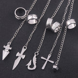 Hunter x Hunter Kurapika Rings Cosplay Costume Prop Metal Ring Accessories