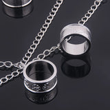 Hunter x Hunter Kurapika Rings Cosplay Costume Prop Metal Ring Accessories