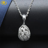 Engraved Wedding Pendant Necklace 100% Sterling Silver