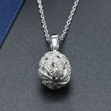 Engraved Wedding Pendant Necklace 100% Sterling Silver