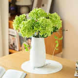Hydrangea Artificial Flowers Silk Hydrangea Vase for Home Decoration