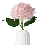 Hydrangea Artificial Flowers Silk Hydrangea Vase for Home Decoration
